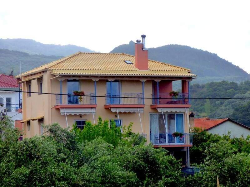 Hotel Αλκυονη Διαμερισματα à Paralia Vrachou Extérieur photo