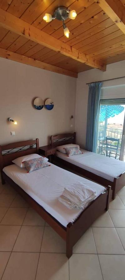 Hotel Αλκυονη Διαμερισματα à Paralia Vrachou Extérieur photo