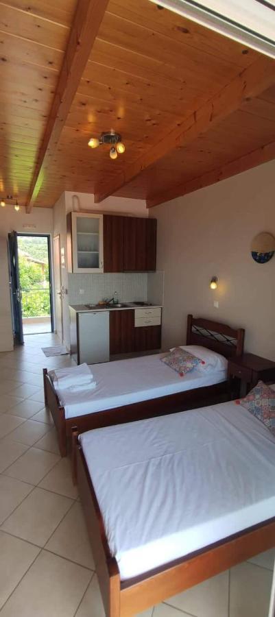 Hotel Αλκυονη Διαμερισματα à Paralia Vrachou Extérieur photo